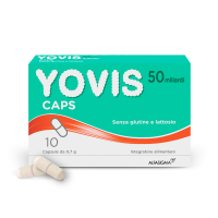 Yovis Caps - Integratore Alimentare per l'Equilibrio della Flora Batterica Endogena - 10 Capsule