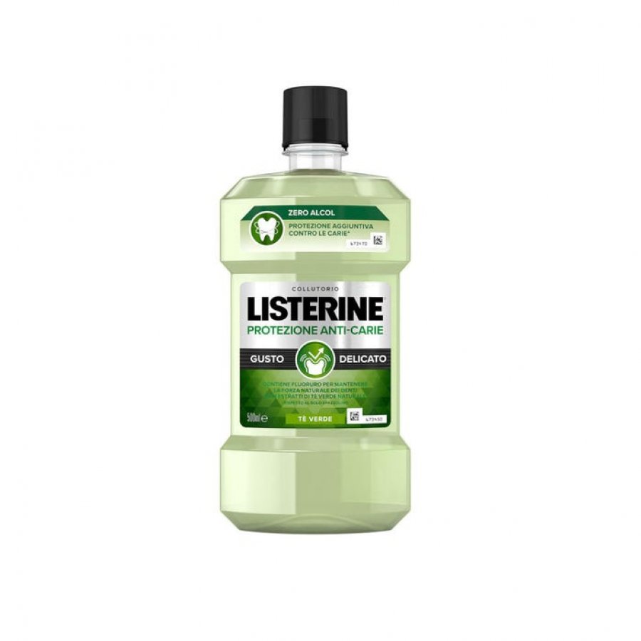 Listerine - Protezione Anti-Carie Collutorio Gusto Delicato 500 ml