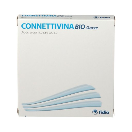 Fidia, Connettivina Bio Garze 10 x 10 cm, 10 Pezzi