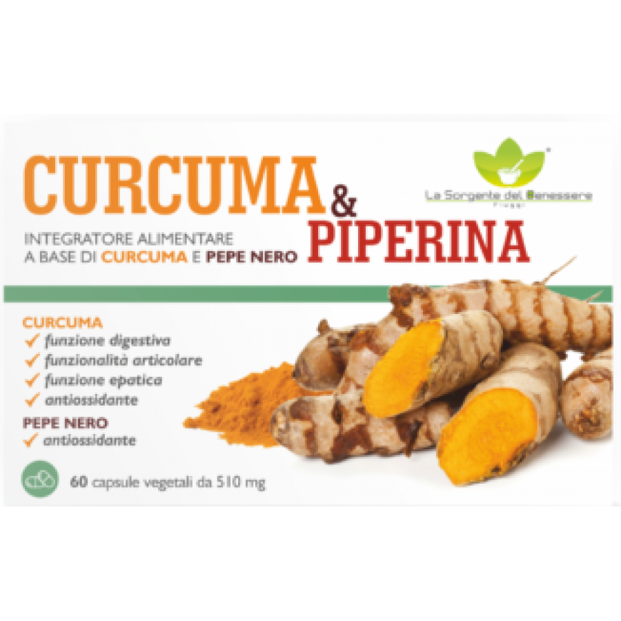 Curcuma piperina 60 capsule