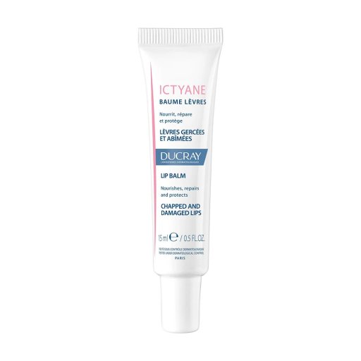 Ducray Ictyane Balsamo Labbra Nutriente, 15 ml