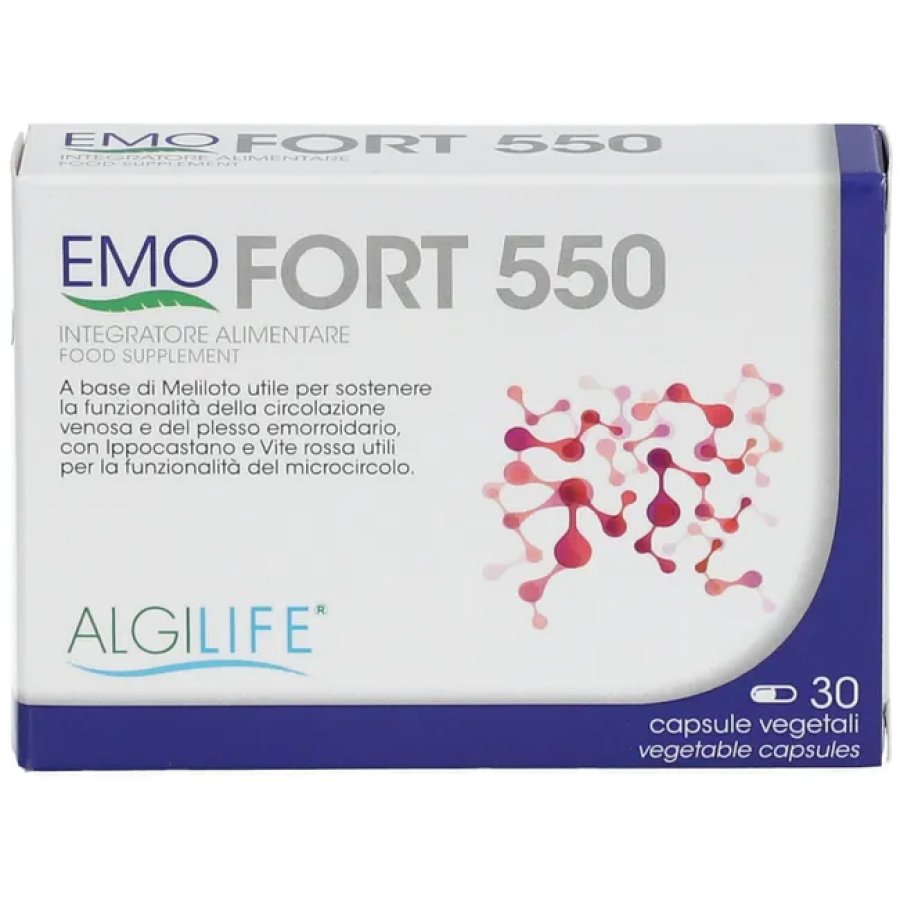 AlgiLife, Emofort 550, 30 Capsule