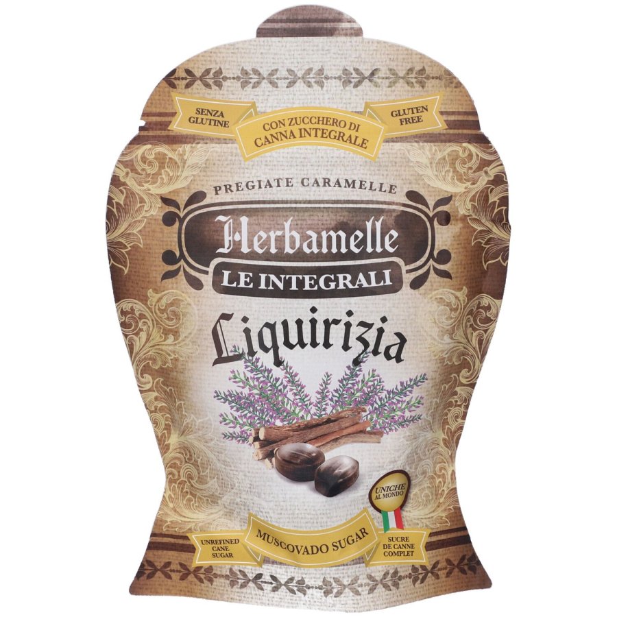 Herbamelle, Le Integrali Liquirizia Caramelle, 75 g