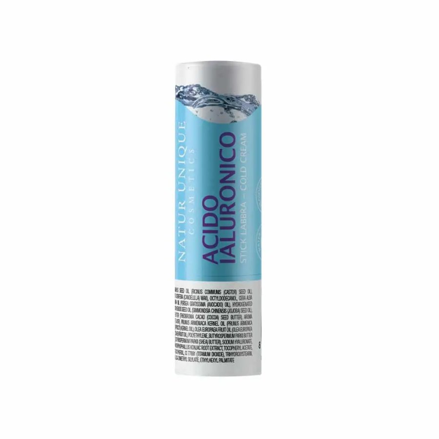 Natur Unique Stick Labbra Acido Ialuronico Vaniglia, 4 ml