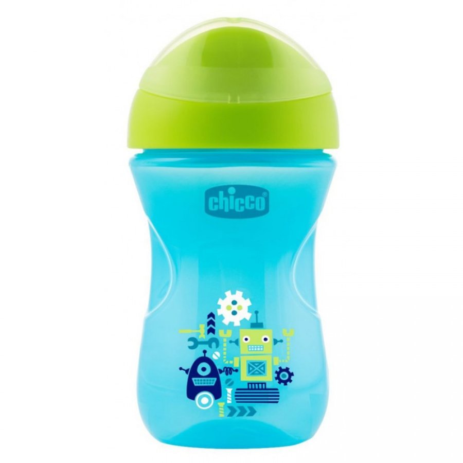 Chicco Tazza Easy Cup 266ml Azzurra 12 Mesi+ - Tazza Easy per Bambini