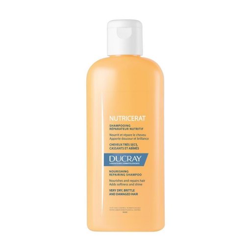 Ducray Nutricerat Shampoo 200ml - Shampoo Nutriente per Capelli Secchi e Danneggiati