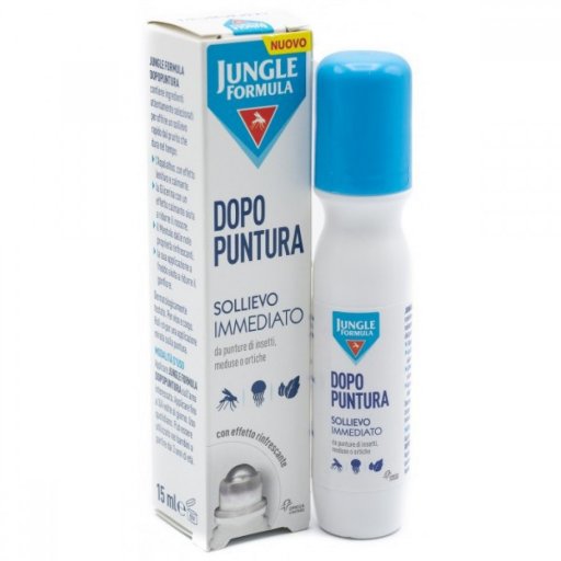 Jungle Formula Dopopuntura 15ml, Lenitivo per Punture di Insetti, Rimedio Naturale