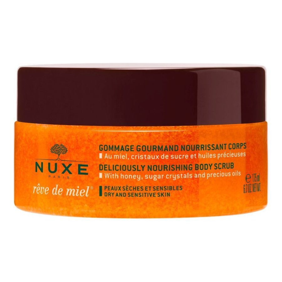 Nuxe Reve de Miel, Scrub Corpo Idratante e Nutriente, 175 ml