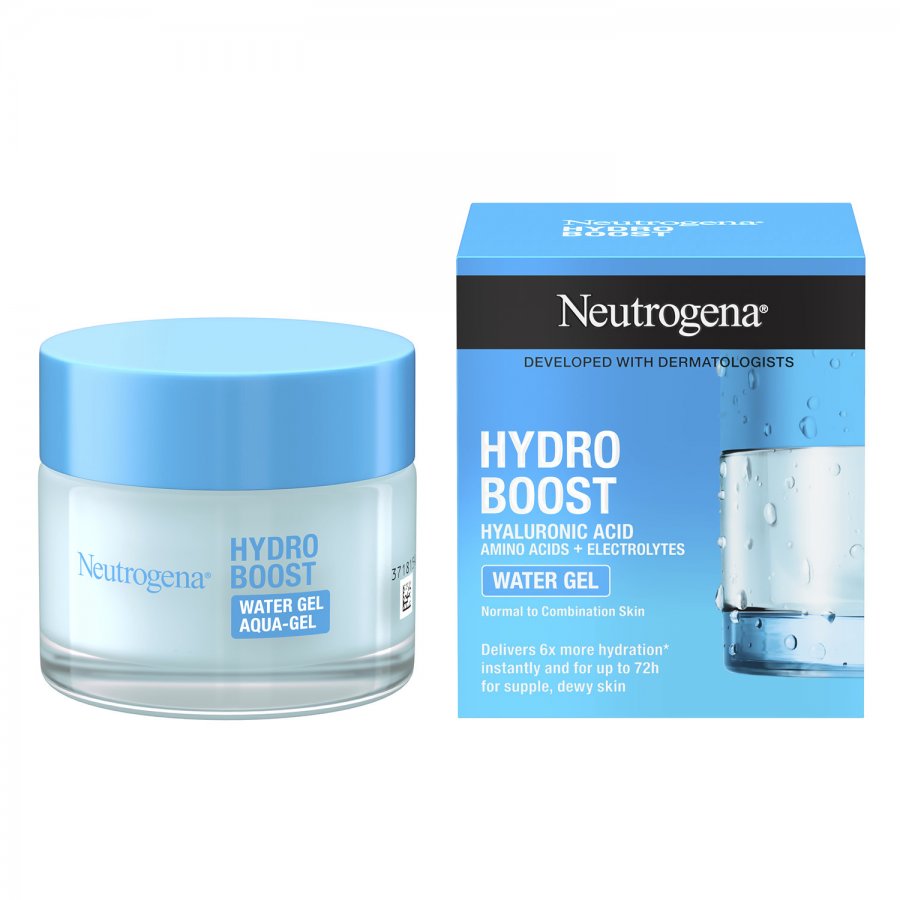 Neutrogena Hydro Boost Acqua Gel Crema Idratante Viso con Acido Ialuronico 50 ml