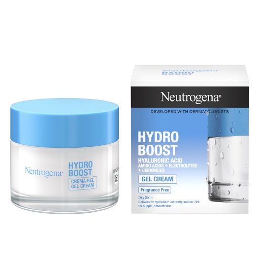 Neutrogena Crema Gel Hydro Boost Crema Idratante Viso con Acido Ialuronico 50 ml