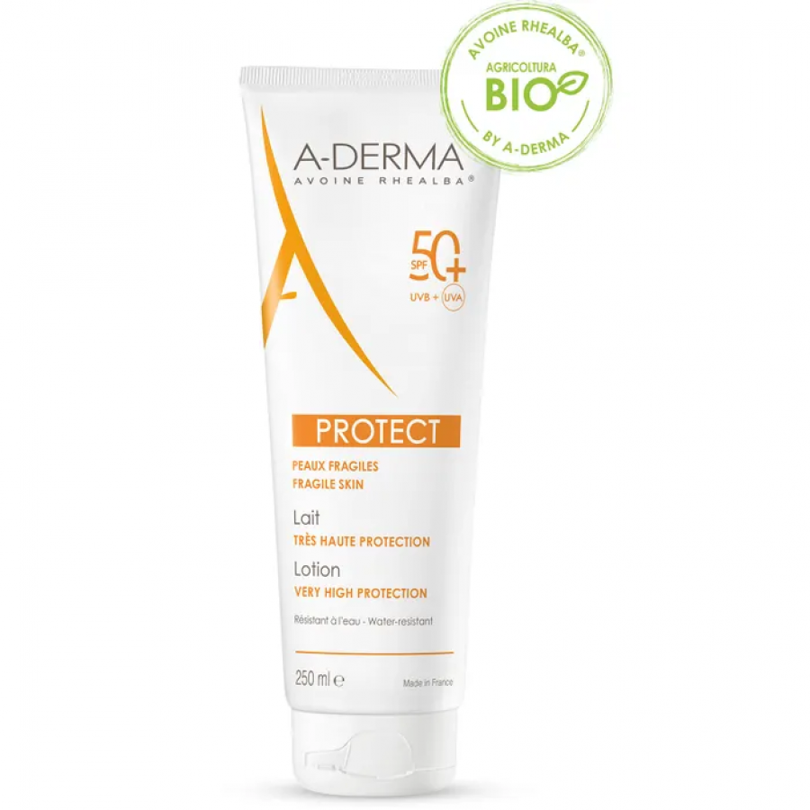 A-Derma Protect Latte SPF50+ 250 ml - Protezione Solare Avanzata per la Tua Pelle