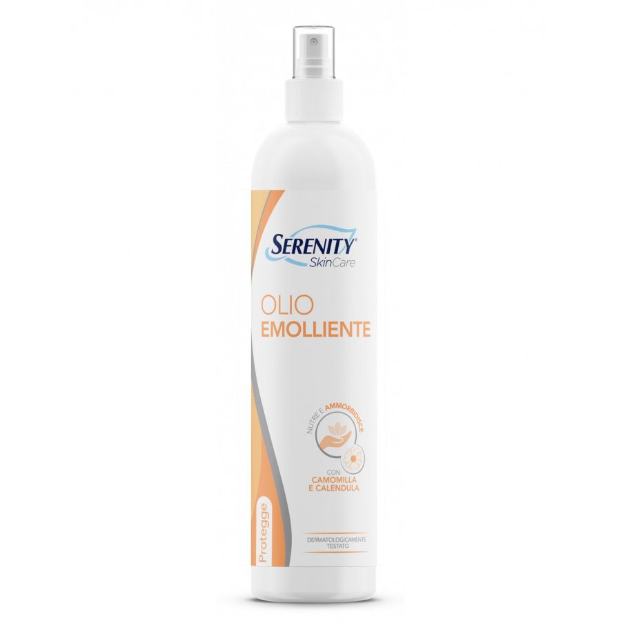 Serenity Skincare Olio Emolliente - 250ml, Idratazione Intensa per la Tua Pelle