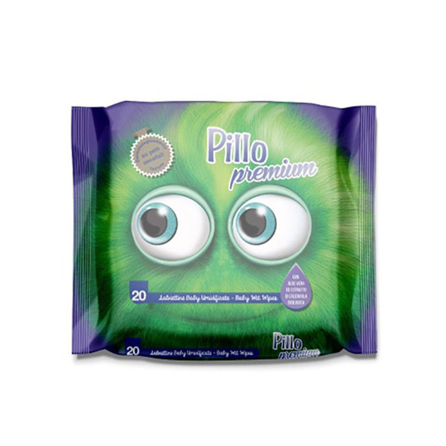 Pillo, Salviette Igienizzanti Bimbo, 20 pezzi