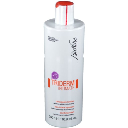 BioNike Triderm Detergente Intimo Lenitivo pH 7.0 500ml