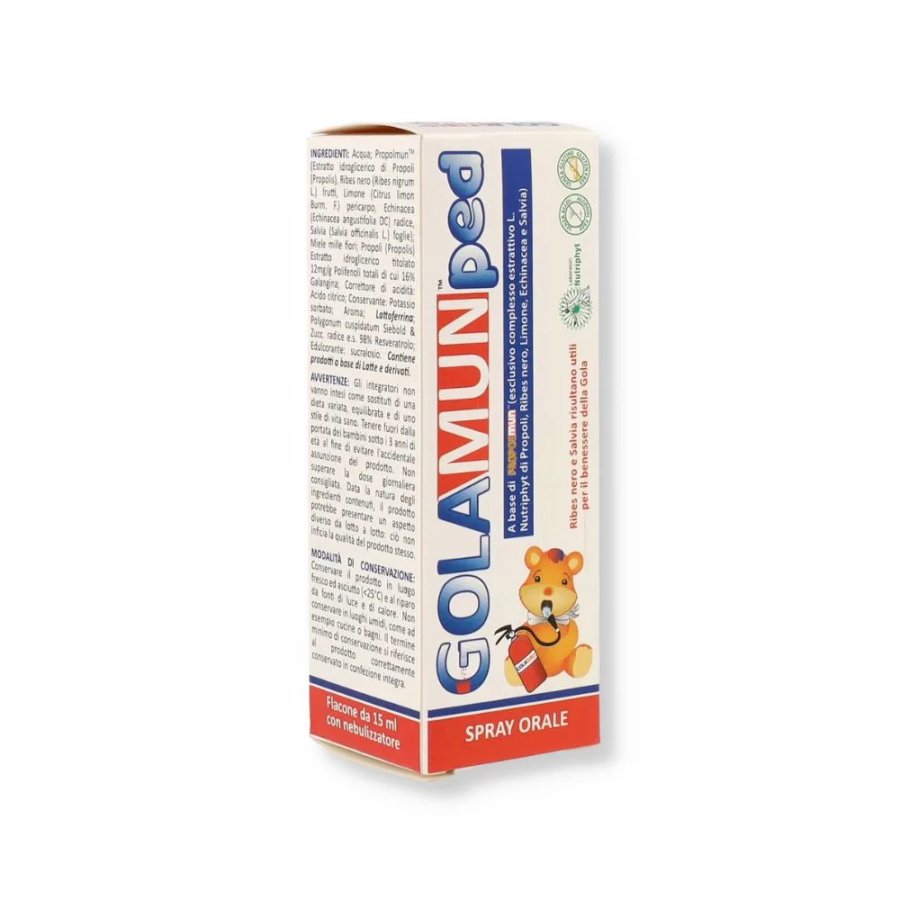 Golamun Ped Spray Orale Bambini 15 ml