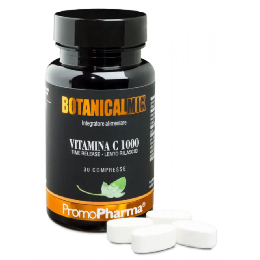 Botanical Mix - Vitamina C1000 30 Compresse, Integratore di Vitamina C ad Alta Potenza