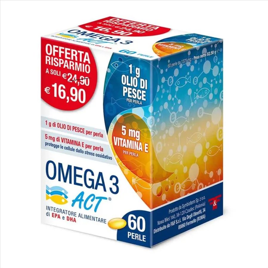 Linea Act, Omega 3 Act, 60 Perle