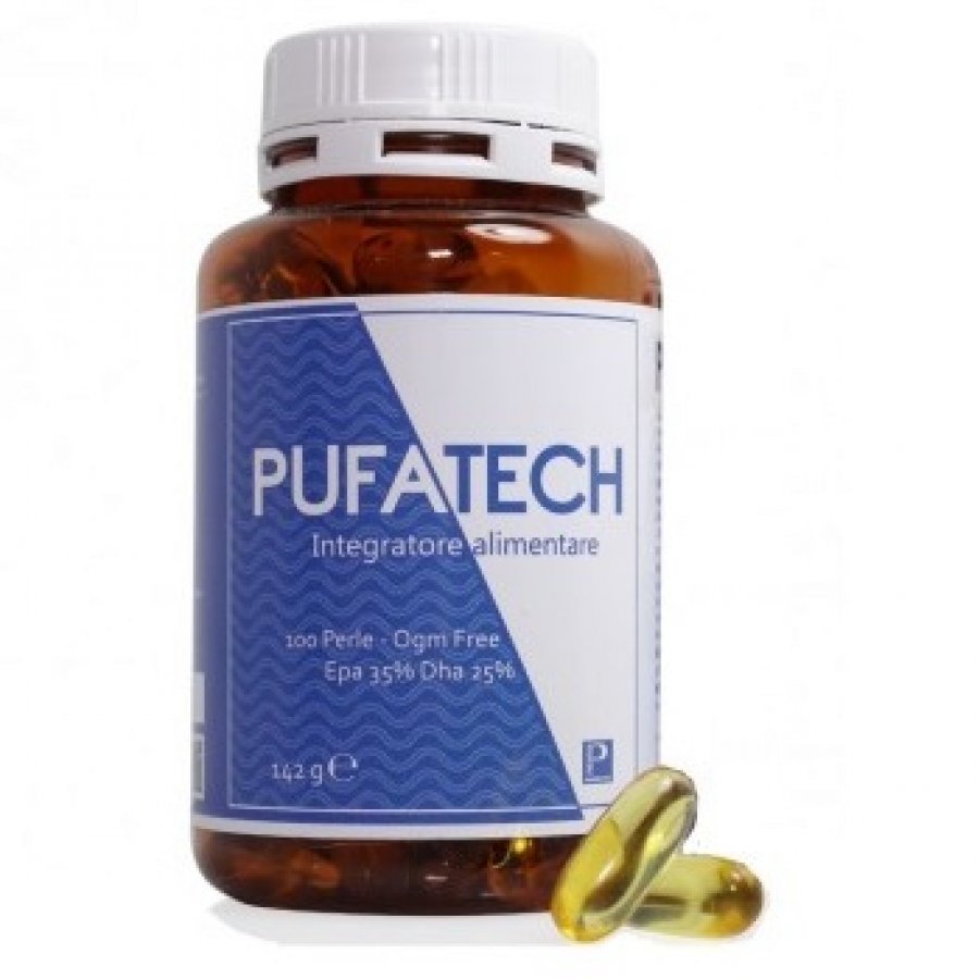 Piemme Pharmatech Pufatech - Integratore per il Colesterolo - 100 Perle