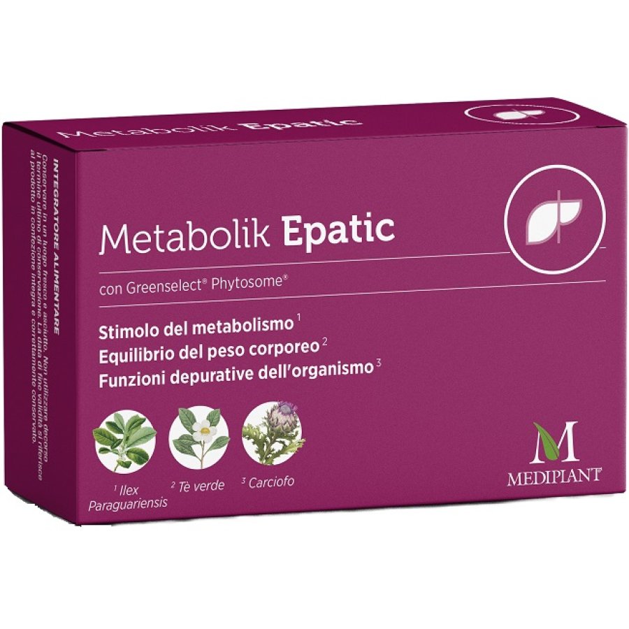 MEDIPLANT Metabolik Epatic, 30 Capsule MEDIPLANT Metabolik Epatic, 30 Capsule