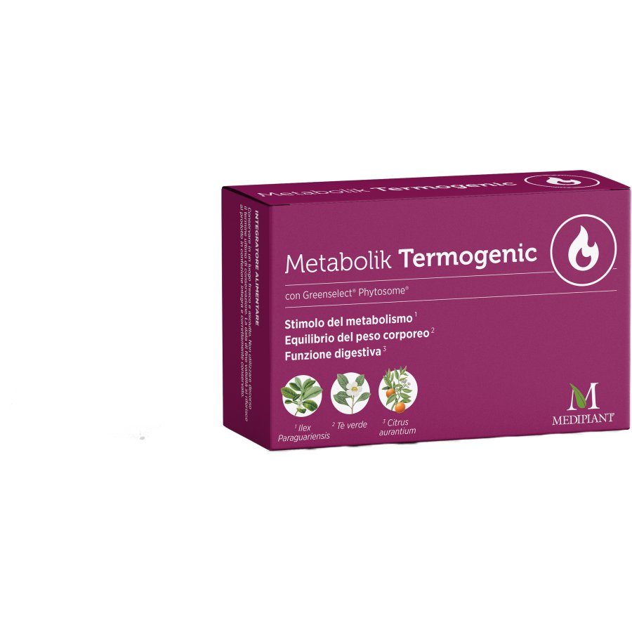 Mediplant Metabolik Termogenic, 30 Capsule Mediplant Metabolik Termogenic, 30 Capsule