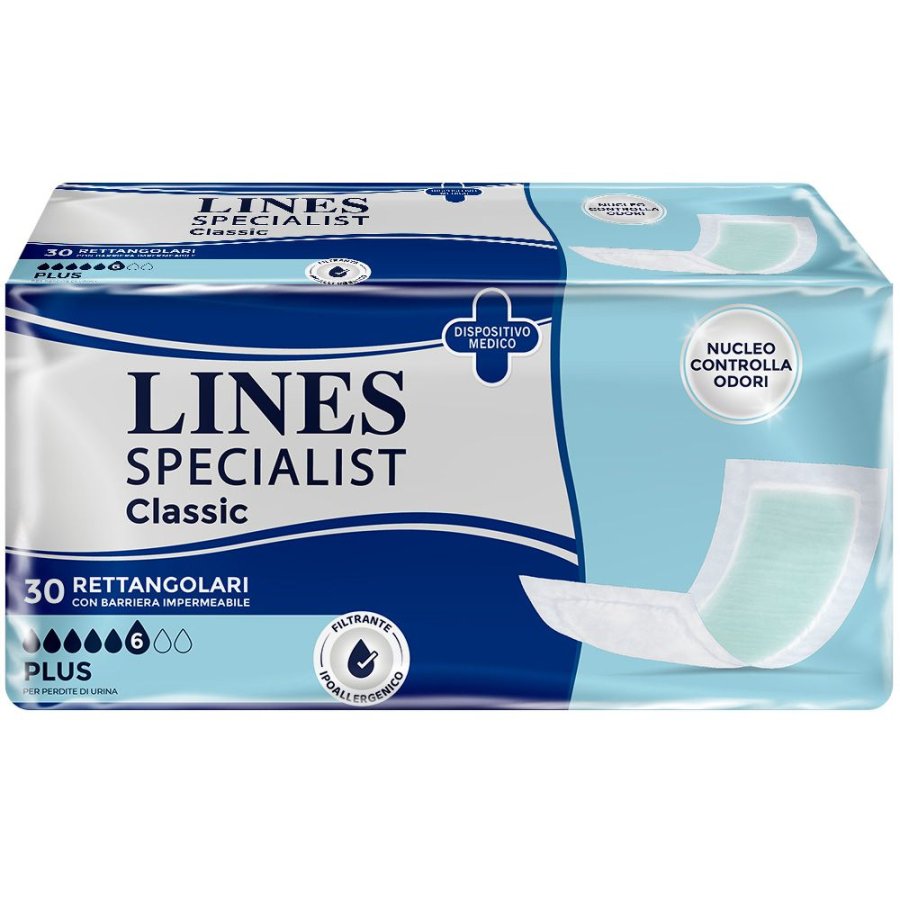 Lines Specialist Classic Rettangolare con Barriere, 30 Pezzi