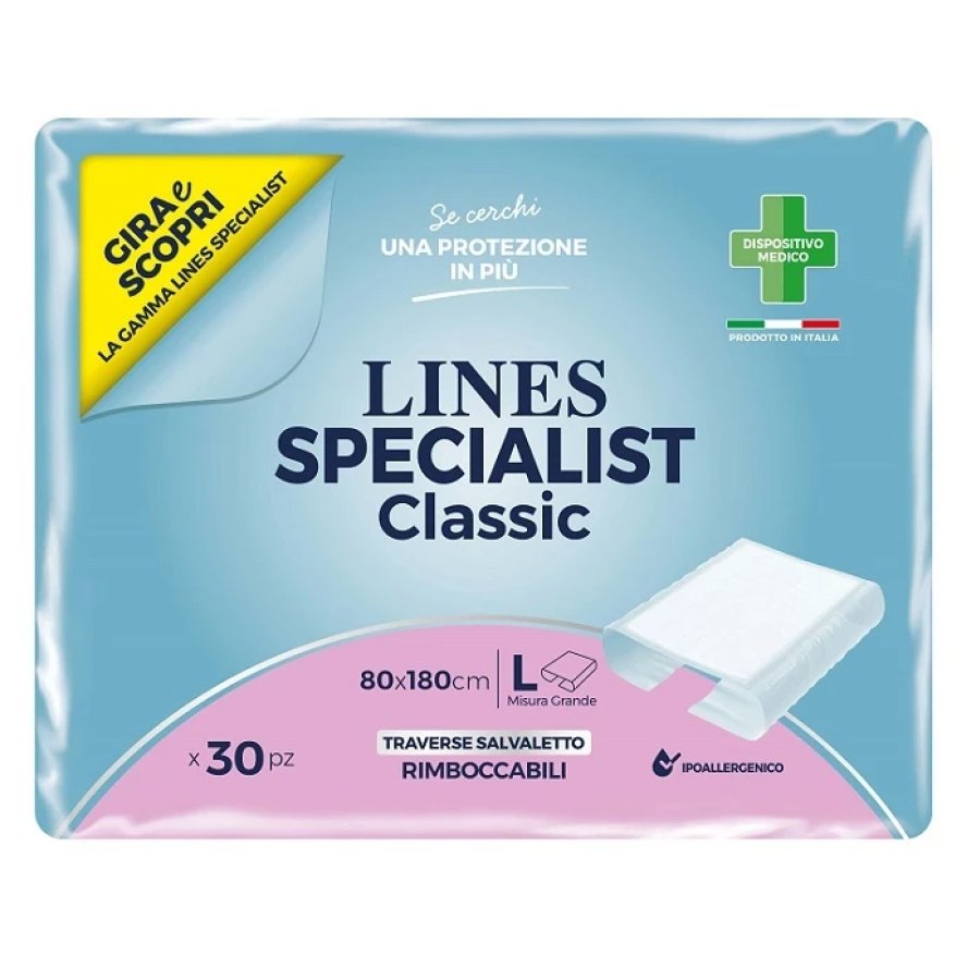 Lines Specialist Classic Traversa 80x180 cm, 30 pezzi