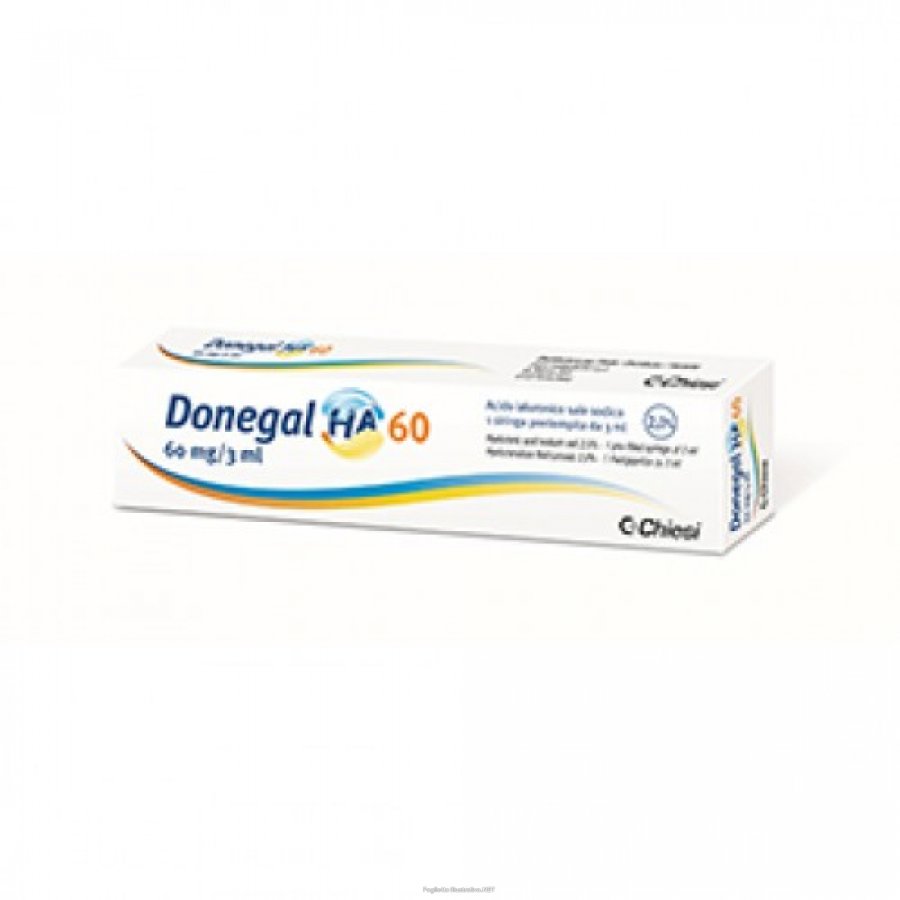 Donegal Ha 60 Siringa 60mg 3ml - Farmaco a Base di Acido Ialuronico per Trattamento Articolare
