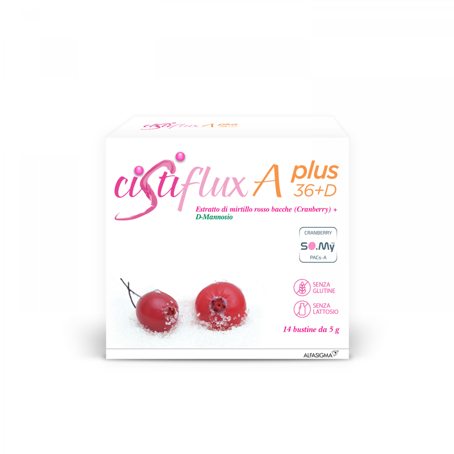 Cistiflux A Plus 36+D - Integratore Urinario - 14 Bustine