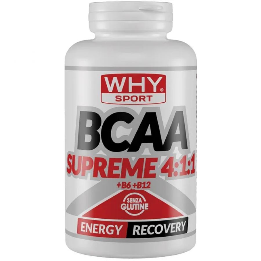 Why Sport BCAA Supreme 4:1:1+B6+B12 200 Compresse