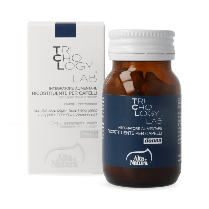Trichology Lab Donna Anticaduta 50 Compresse - Integratore per Capelli e Unghie Trichology Lab Donna Anticaduta 50 Compresse - Integratore per Capelli e Unghie