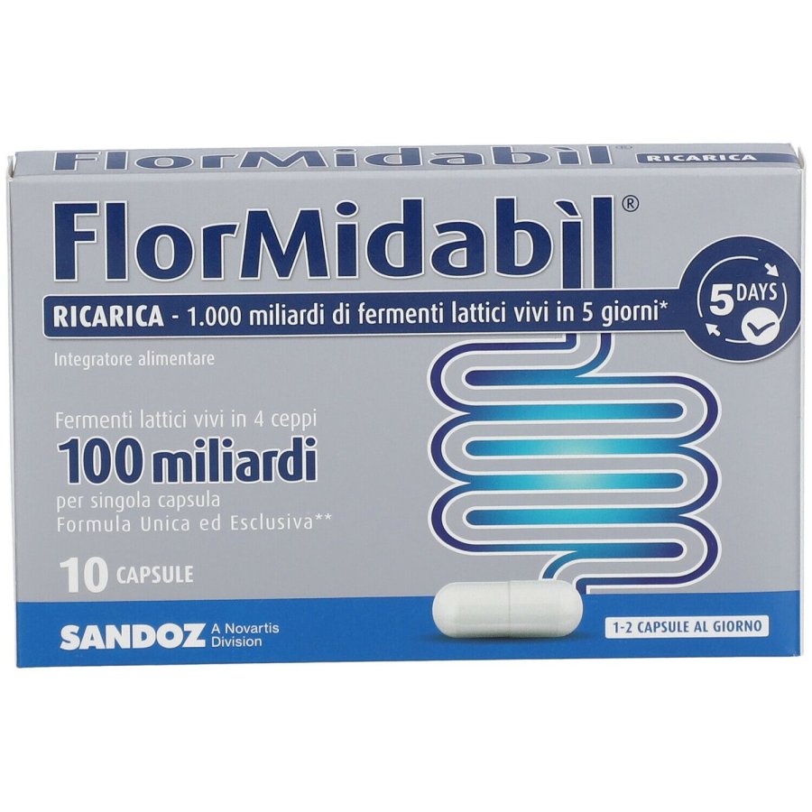 Sandoz, Flormidabil Ricarica, 10 Capsule