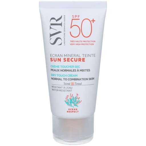 SVR Sun Secure Ecran Mineral Teinté Crema Viso Pelle Normale Mista SPF50+ 50ml