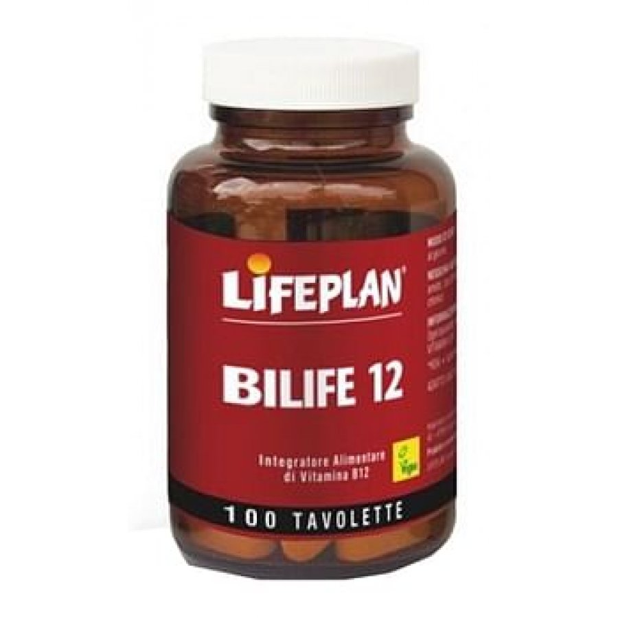 Lifeplan - Bilife 12 2,5mcg 100 Tavolette