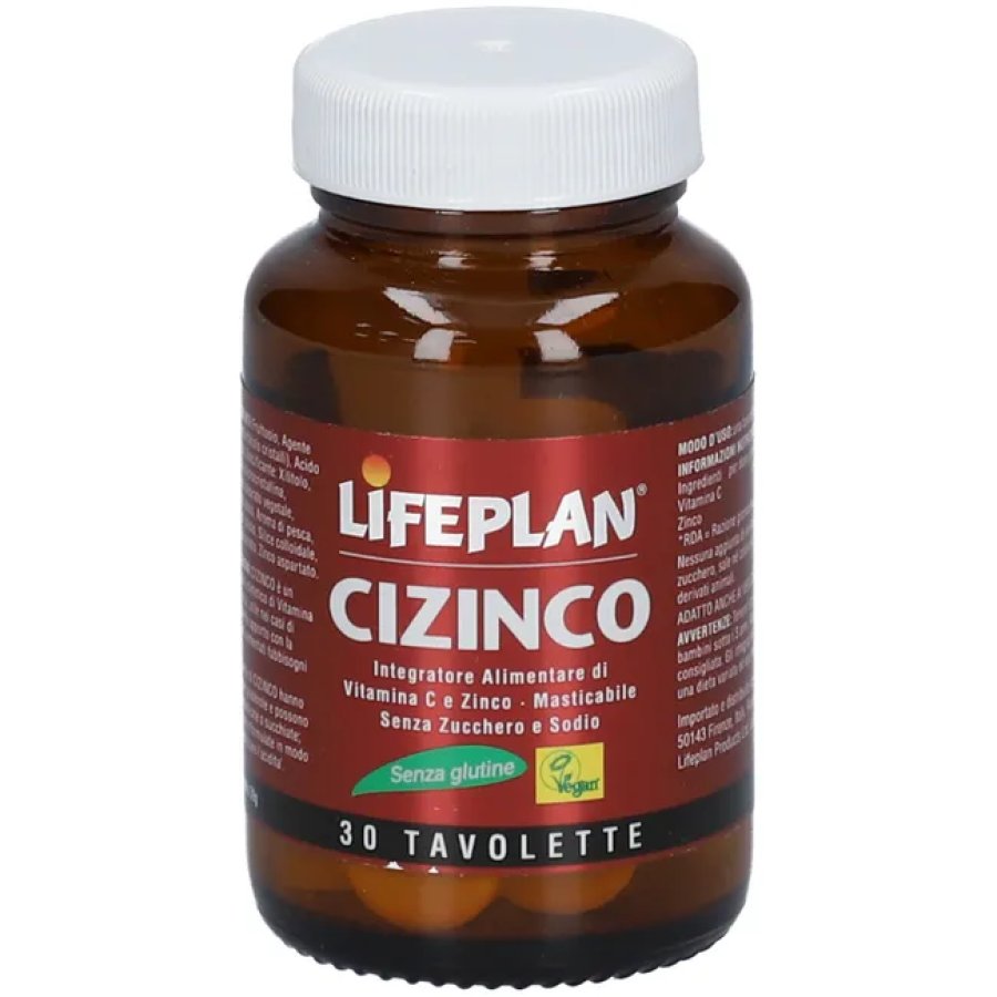 Lifeplan Cizinco 30 Tavolette - Integratore alimentare