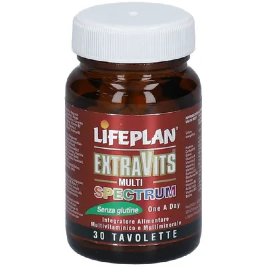 Lifeplan ExtraVits Multi Spectrum 30 Tavolette - Integratore Multivitaminico Completo