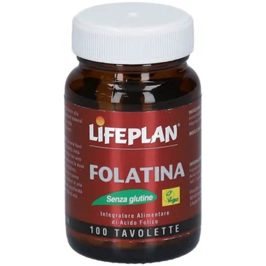 Lifeplan Folatina 100 Tavolette - Integratore alimentare di acido folico