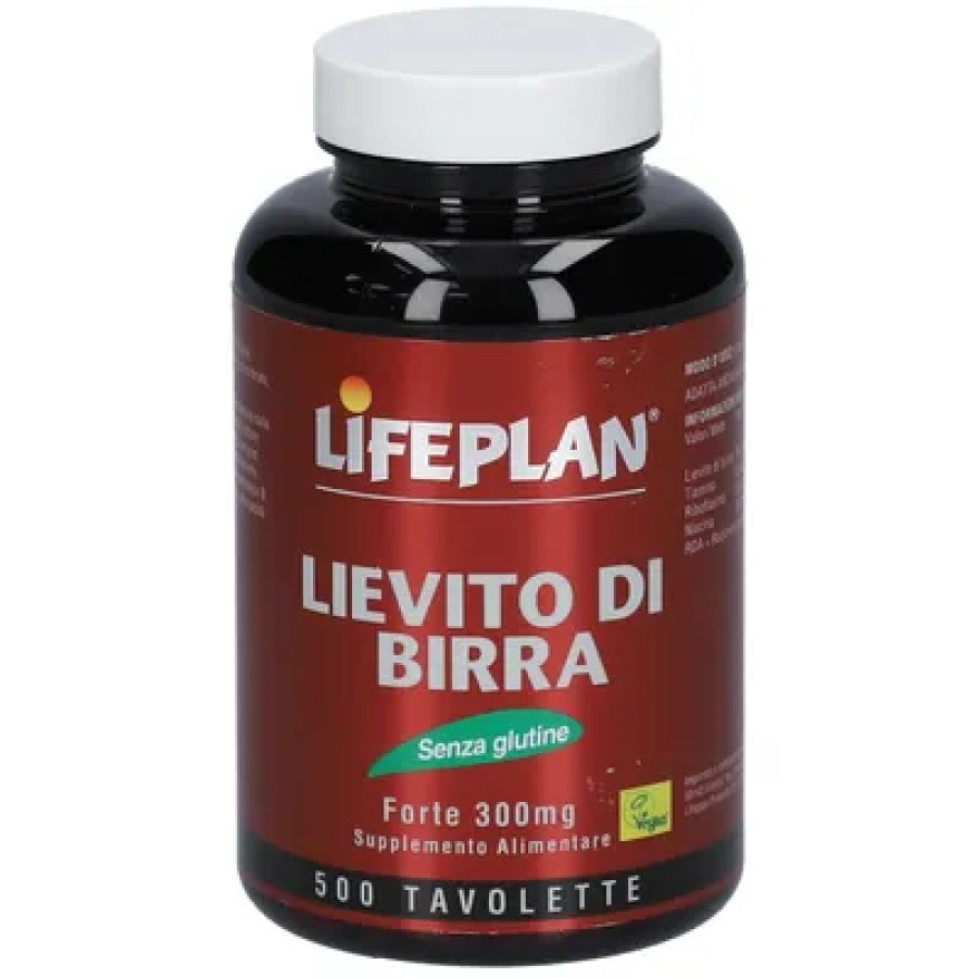 Lifeplan Lievito Di Birra 500 Tavolette - Supplemento Alimentare