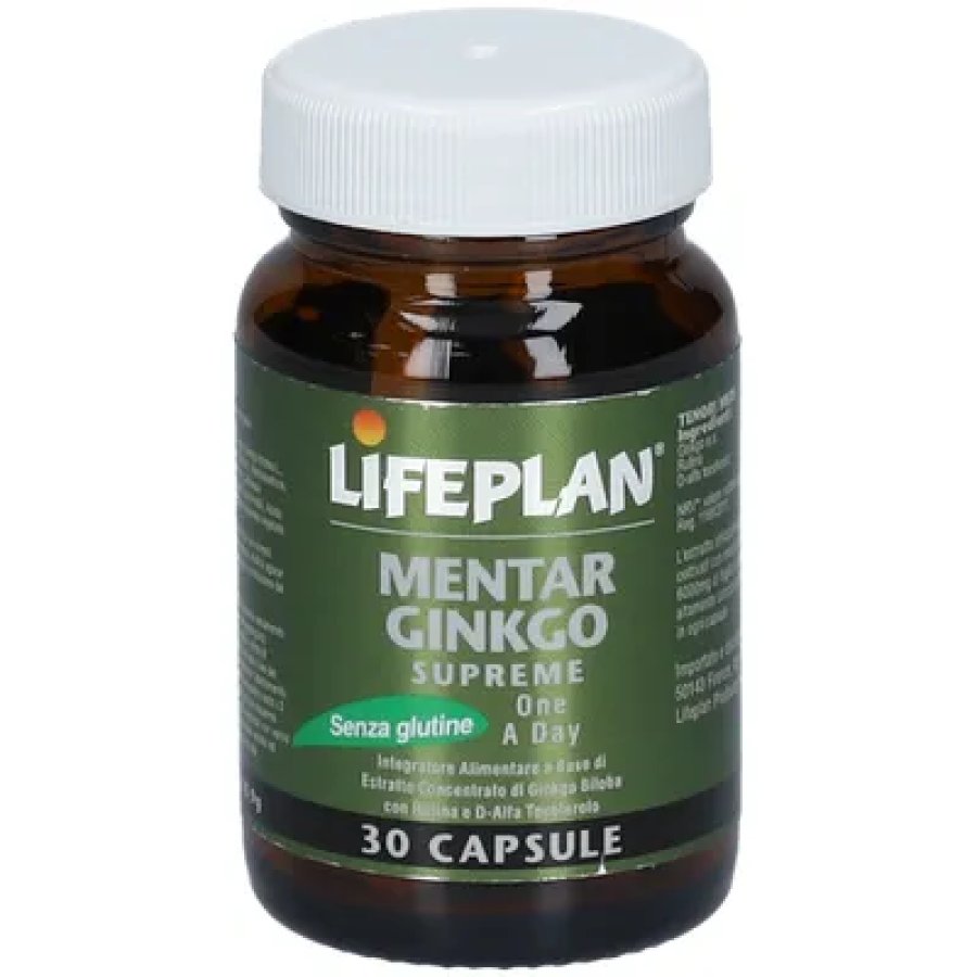 Lifeplan Mentar Ginkgo 30 Capsule - Integratore Alimentare