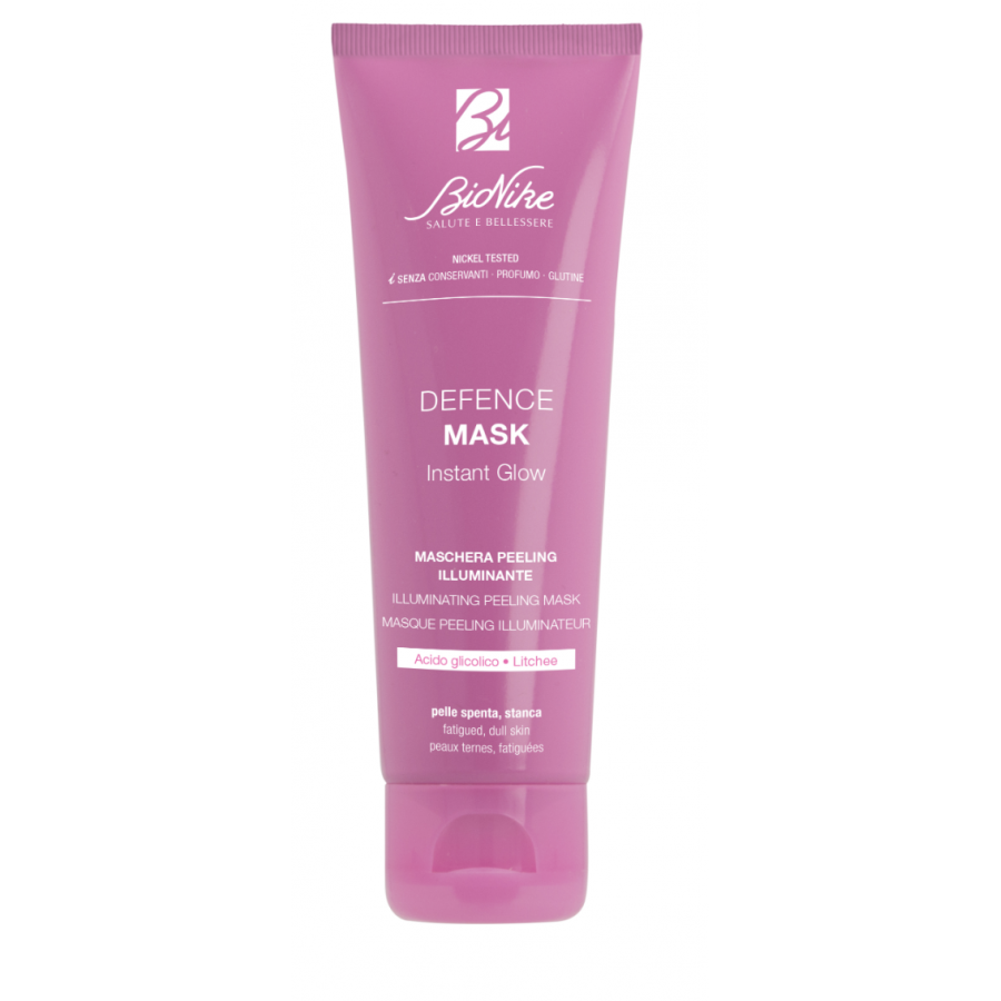 DEFENCE MASK INSTANT GLOW MASCHERA PEELING ILLUMINANTE BIONIKE 75ML