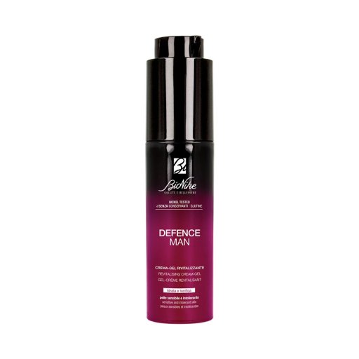 Bionike, Defence Man Energise Crema Gel Rivitalizzante Viso, 50 ml
