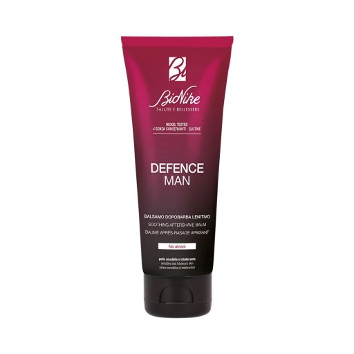 BioNike, Defence Man Safe Balm Balsamo Dopobarba Lenitivo, 75 ml