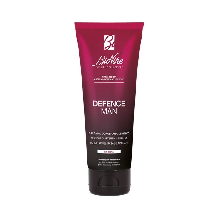 BioNike, Defence Man Safe Balm Balsamo Dopobarba Lenitivo, 75 ml