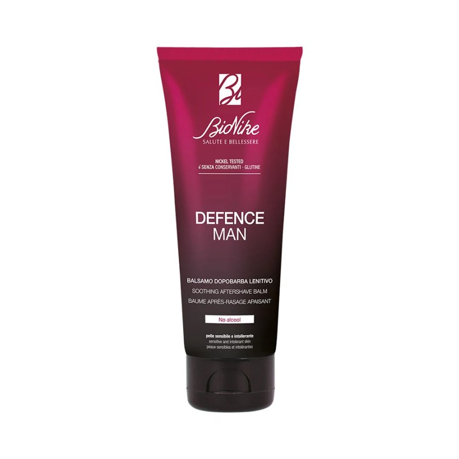 BioNike, Defence Man Safe Balm Balsamo Dopobarba Lenitivo, 75 ml