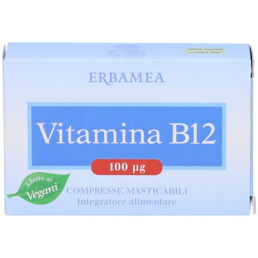 Erbamea, Vitamina B12, 90 Compresse Erbamea, Vitamina B12, 90 Compresse