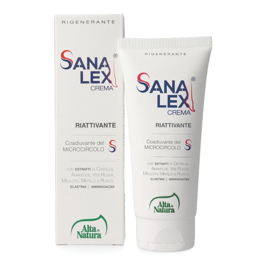 Sanalex Crema Gambe 100 ml - Crema Riattivante del Microcircolo