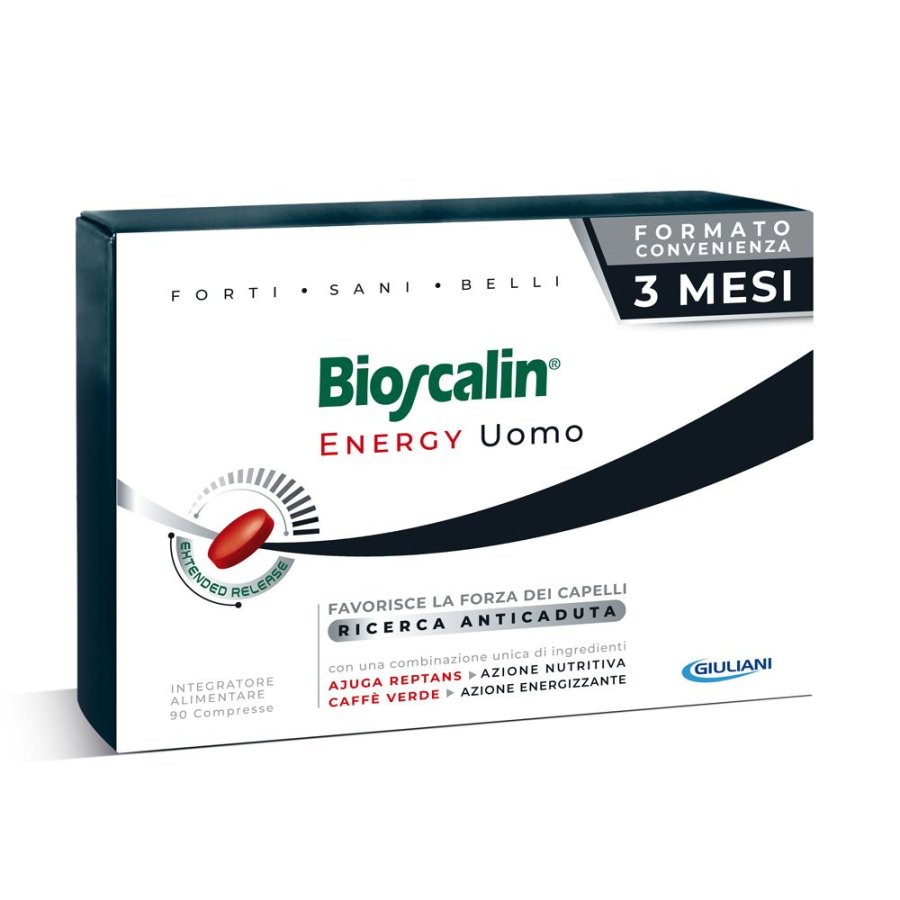 Bioscalin Energy Capelli Uomo, 90 compresse