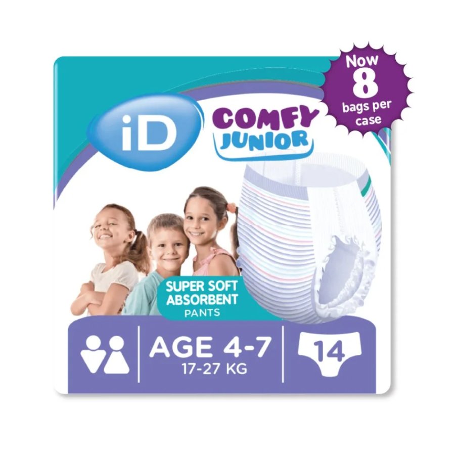 Serenity iD Comfy Junior Pants 17-27 Kg 4-7 anni, 14 pants