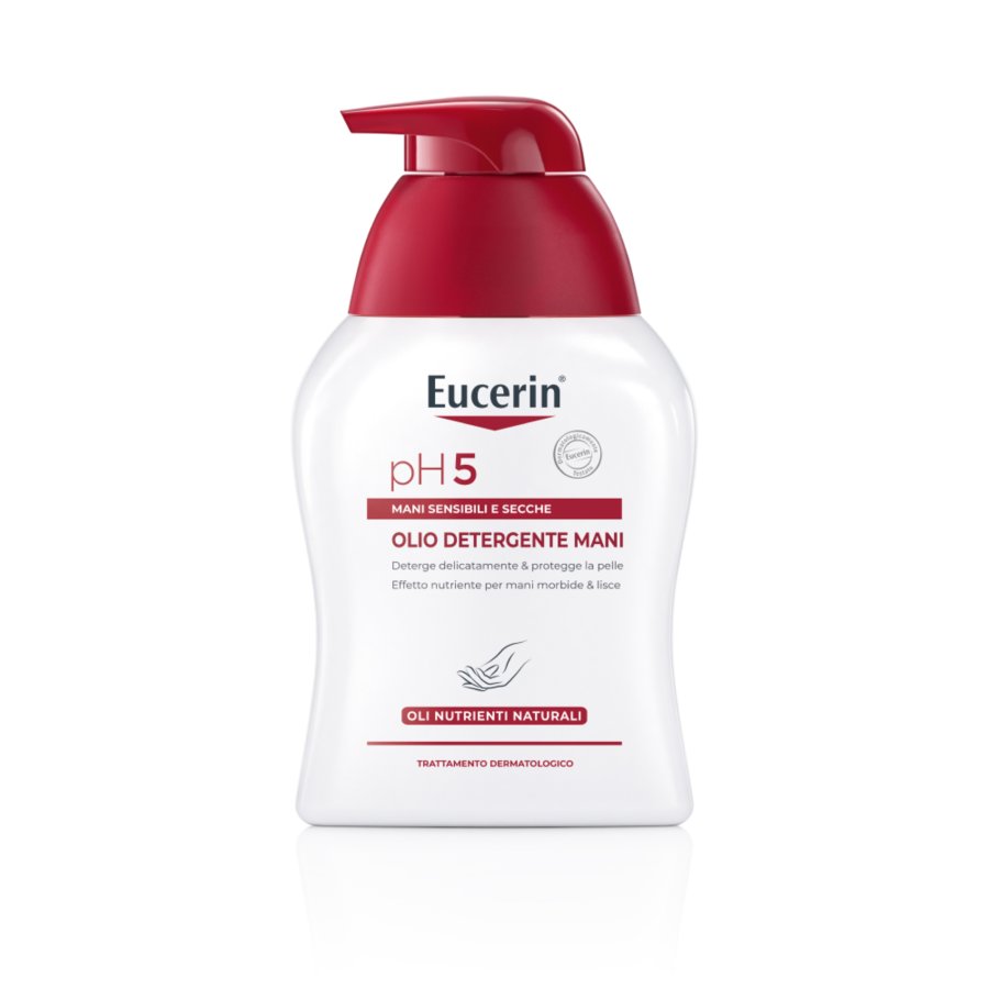 Eucerin pH 5 - Olio Detergente Mani, 250ml