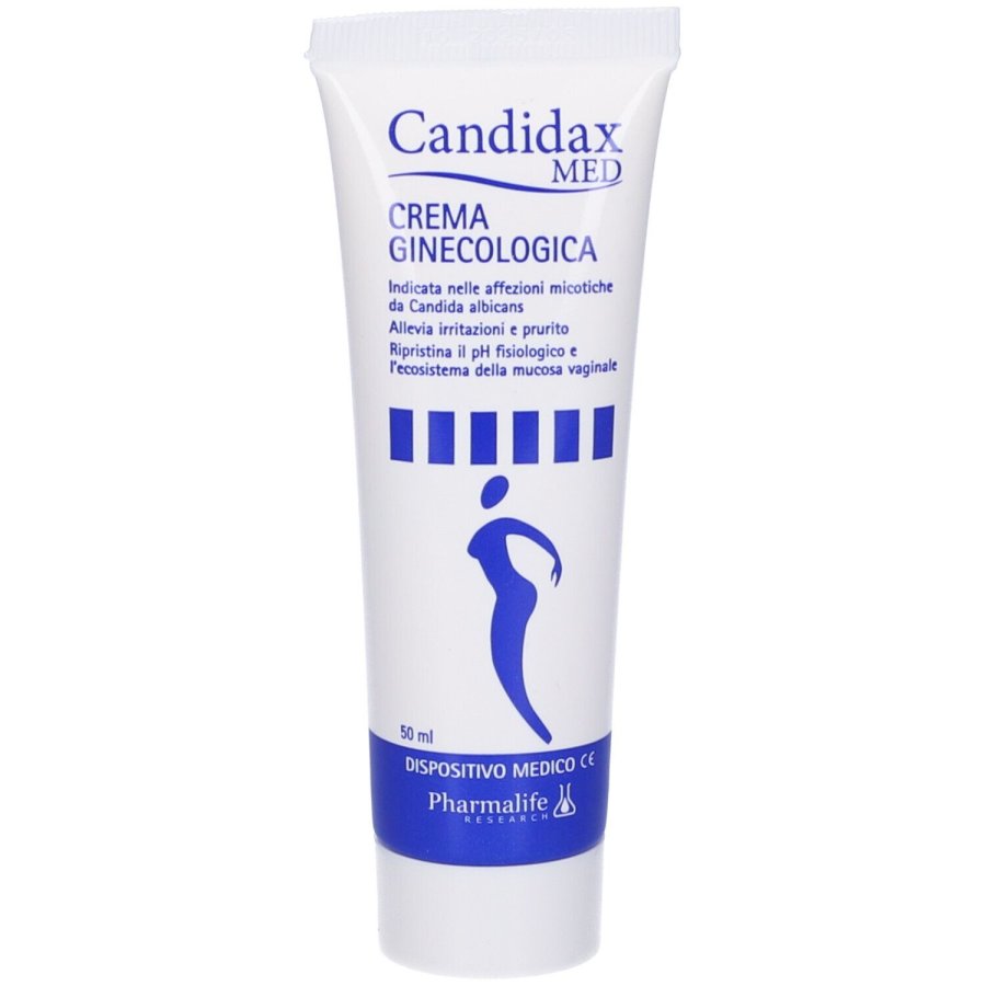 Candidax Med Crema Ginecologica 50 ml - Trattamento Candida, Prurito Vaginale