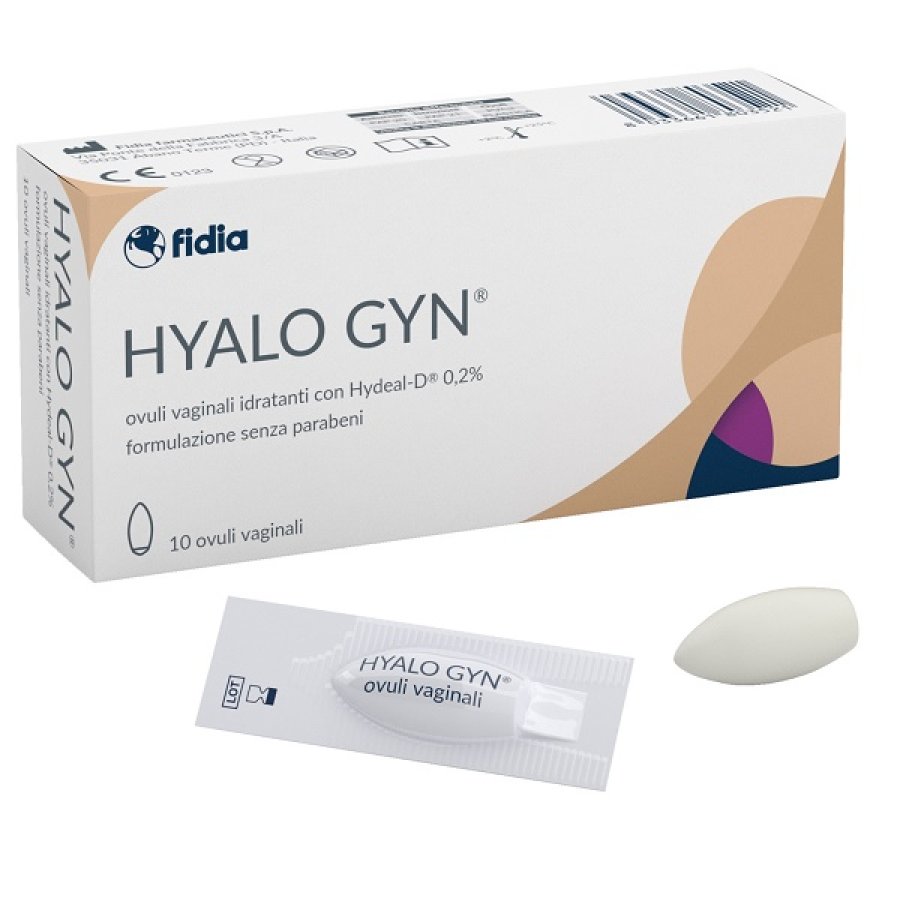 Fidia, Hyalo Gyn Ovuli Vaginali, 10 Ovuli Fidia, Hyalo Gyn Ovuli Vaginali, 10 Ovuli